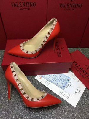 Valentino Shallow mouth stiletto heel Shoes Women--004